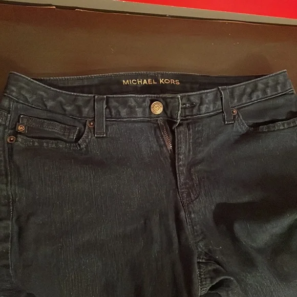 🎉Michael Kors Skinny Dark Capris Jeans! - Picture 2 of 7